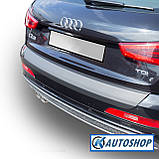 Пластикова захисна накладка на задній бампер для Audi Q3 / RSQ3 2011-2018, фото 2