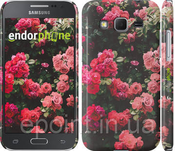 Чехол на Samsung Galaxy Core Prime G360H Куст с розами "2729c-76", фото 1