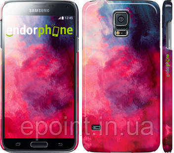 Чохол на Samsung Galaxy S5 Duos SM G900FD Мазки фарби "2716c-62"