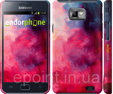 Чохол на Samsung Galaxy S2 i9100 Мазки фарби "2716c-14"
