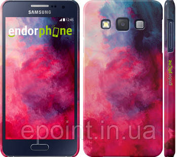 Чехол на Samsung Galaxy A3 A300H Мазки краски "2716c-72"