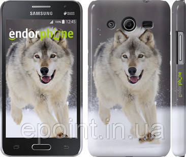 Чохол на Samsung Galaxy Core 2 G355 Втікає вовк "826c-75"
