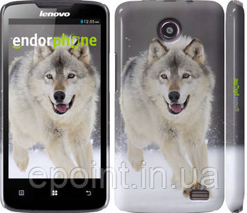 Чохол на Lenovo A820 Веселий вовк "826c-68"