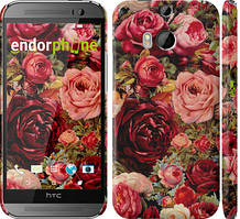 Чохол на HTC One M8 dual sim Квітучі троянди "2701c-55"