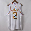 Біла майка Ленард 2 Кліпперс Nike Leonard Los Angeles Clippers 2022-2023, фото 2