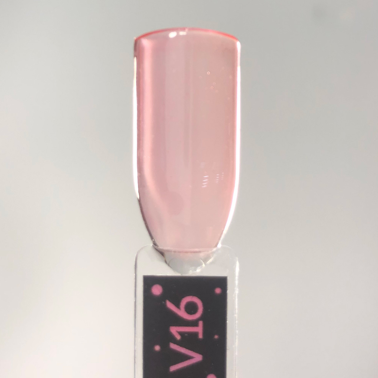 Гель лак Kira Nils VitrageV16 (прозоро-розовий), 6 мл