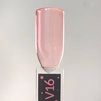 Гель лак Kira Nils VitrageV16 (прозоро-розовий), 6 мл