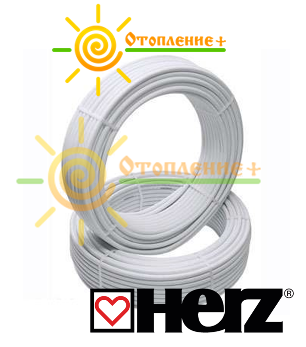 Труба для теплої підлоги HERZ PE-RT/Al/PE-HD, FH 20x2 Австрія, фото 1