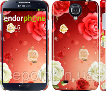 Чохол на Samsung Galaxy S4 i9500 Дощ із троянд "1873c-13"