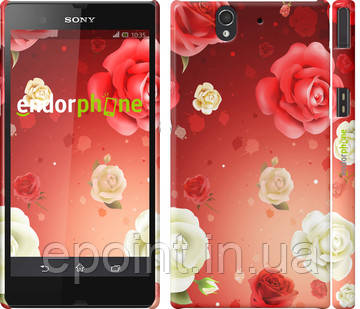 Чохол на Sony Xperia Z C6602 Дощ із троянд (1873c-40")
