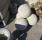 Куля бетонний сфера паркувальна, обмежувач паркування, півсфера огорожу в'їзду на тротуар з бетону ф500мм, фото 2