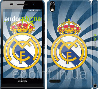 Чехол на Huawei Ascend P6 Реал Мадрид 1 "2303c-39"