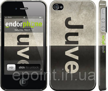 Чехол на iPhone 4 Ювентус "2778c-15"