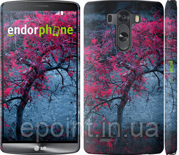 Чохол на LG G3 D855 Дерево з яскравим листям "2942c-47"