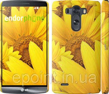 Чохол на LG G3 dual D856 Соняшники "234c-56"