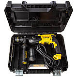 Перфоратор SDS-Plus 900 Вт. / режимів = 3 / 3,2 Дж. / + кейс TSTAK "DeWALT", фото 3