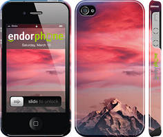 Чохол на iPhone 4 Барвистий захід "2874c-15"