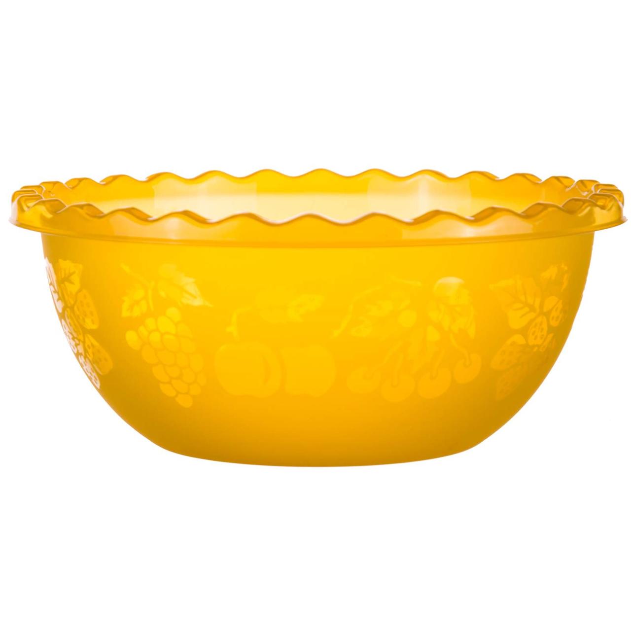 Таз для фруктів 9 л Жовтий