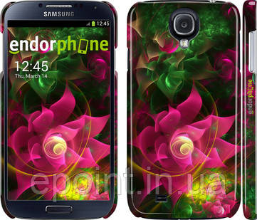 Чохол на Samsung Galaxy S4 i9500 Абстрактні квіти 2 "818c-13"