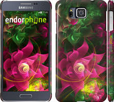 Чохол на Samsung Galaxy Alpha G850F Абстрактні квіти 2 "818c-65"