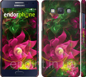 Чохол на Samsung Galaxy A5 A500H Абстрактні квіти 2 "818c-73"