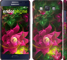 Чохол на Samsung Galaxy A5 A500H Абстрактні квіти 2 "818c-73"
