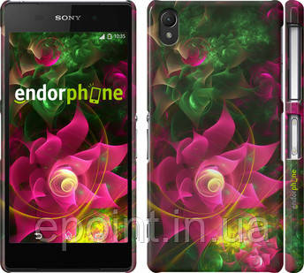 Чохол на Sony Xperia Z2 D6502/D6503 Абстрактні квіти 2 "818c-43"
