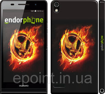 Чохол на Huawei Ascend P6 Голодні ігри "282c-39"