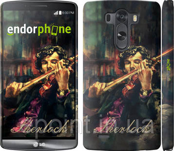 Чехол на LG G3 D855 Шерлок "438c-47"