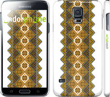 Чохол на Samsung Galaxy S5 Duos SM G900FD Вишиванка 14 "5845-62"