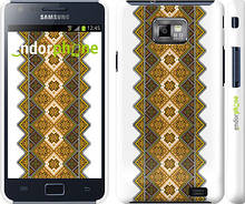 Чохол на Samsung Galaxy S2 i9100 Вишиванка 14 "584c-14"