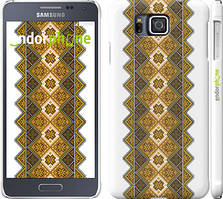 Чохол на Samsung Galaxy Alpha G850F Вишиванка 14 "584c-65"