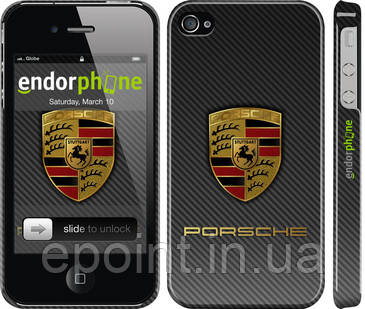 Чехол на iPhone 4 Porsche 1 "977c-15"