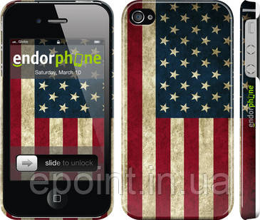 Чохол на iPhone 4s Прапор США "395c-12"