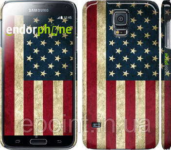 Чохол на Samsung Galaxy S5 g900h Прапор США "395c-24"
