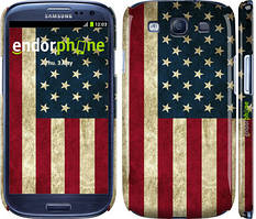 Чохол на Samsung Galaxy S3 Duos I9300i Прапор США "395c-50"