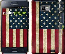 Чохол на Samsung Galaxy S2 i9100 Прапор США "395c-14"