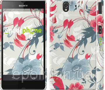 Чехол на Sony Xperia Z C6602 Принт "2919c-40"