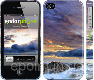 Чехол на iPhone 4s Море "2769c-12"