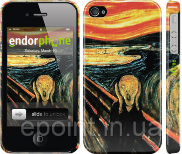 Чохол на iPhone 4s Крик Мунка "2800c-12"