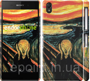 Чехол на Sony Xperia Z2 D6502/D6503 Крик Мунка "2800c-43"