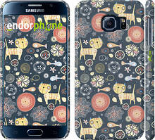 Чехол на Samsung Galaxy S6 G920 Котята v4 "1224c-80"