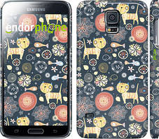Чехол на Samsung Galaxy S5 g900h Котята v4 "1224c-24"
