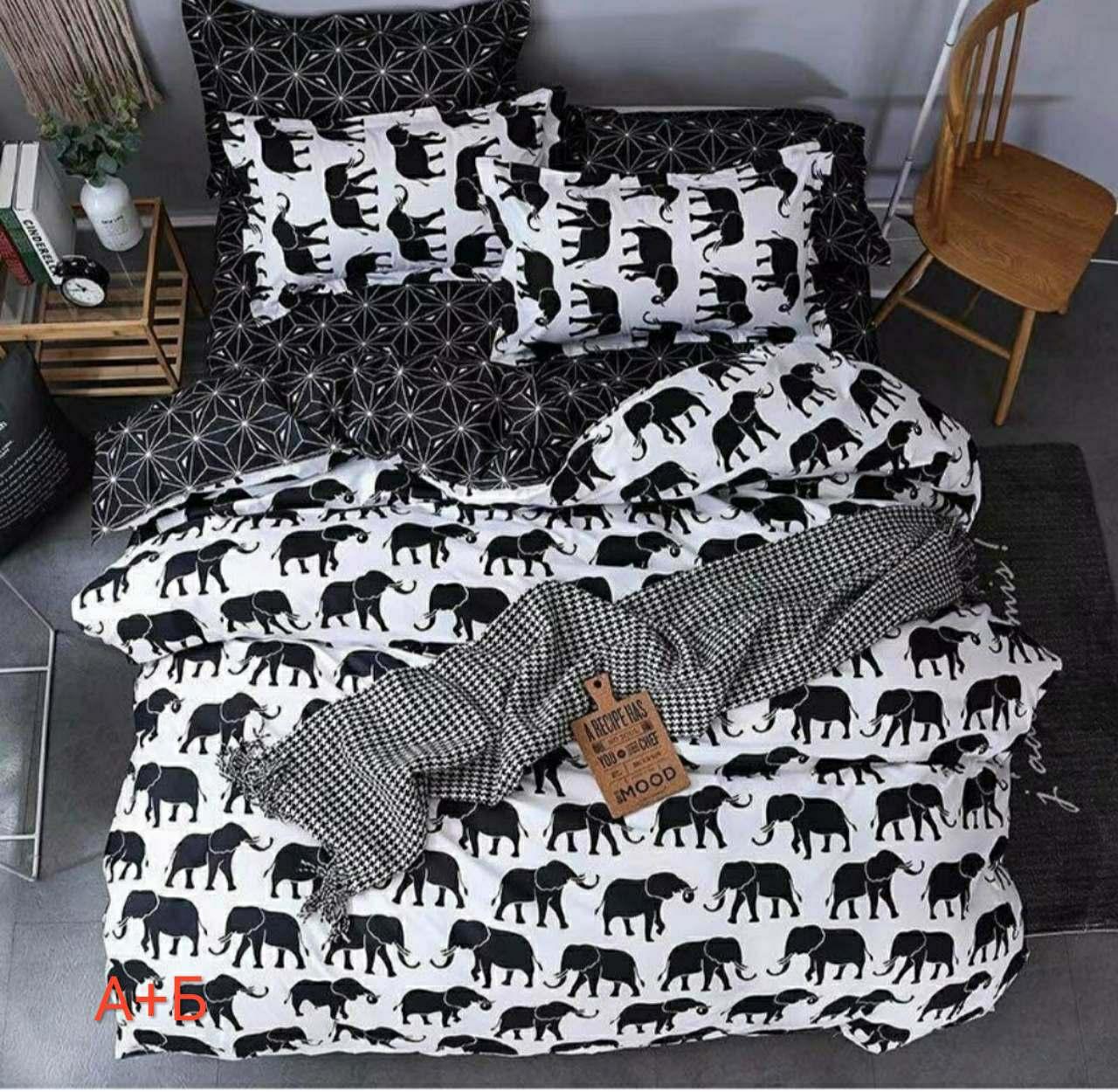 Постільна білизна, Бязь Gold, Євро комплект, фото 1