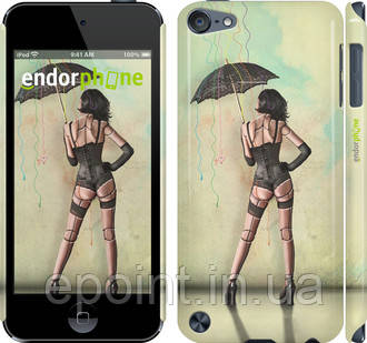 Чохол на iPod Touch 5 Дівчина з парасолькою "751c-35"