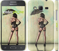 Чохол на Samsung Galaxy Core Prime G360H Дівчина з парасолькою "751c-76"