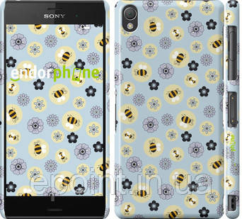 Чехол на Sony Xperia Z3 D6603 Пчелки "2902c-58"