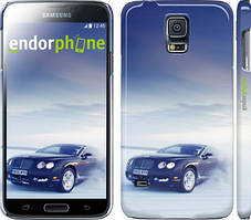 Чохол на Samsung Galaxy S5 Duos SM G900FD На Bentley по снігу "127c-62"