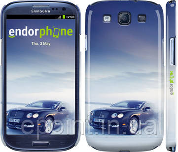 Чохол на Samsung Galaxy S3 Duos I9300i На Bentley по снігу "127c-50"