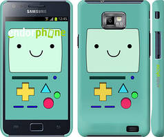 Чехол на Samsung Galaxy S2 Plus i9105 Adventure time. Beemo "1209c-71"